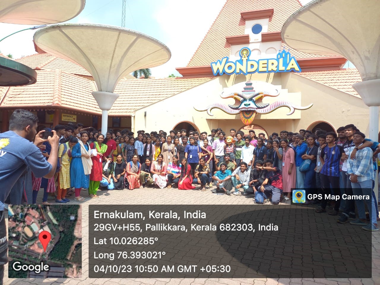 Industrial Visit : Wonderla Kochi – Cochin Arts and Science College